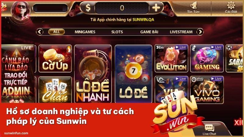 Sunwin chính thức khẳng định đẳng cấp và sự uy tín của cổng game bài