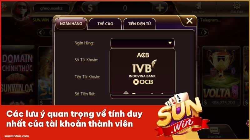 Lưu ý bắt buộc về độ tuổi hợp pháp của thành viên tham gia