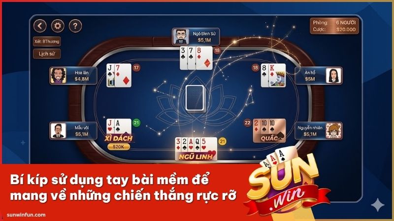 Tận dụng quân Át lẻ để thực hiện chiến thuật ép điểm đối thủ