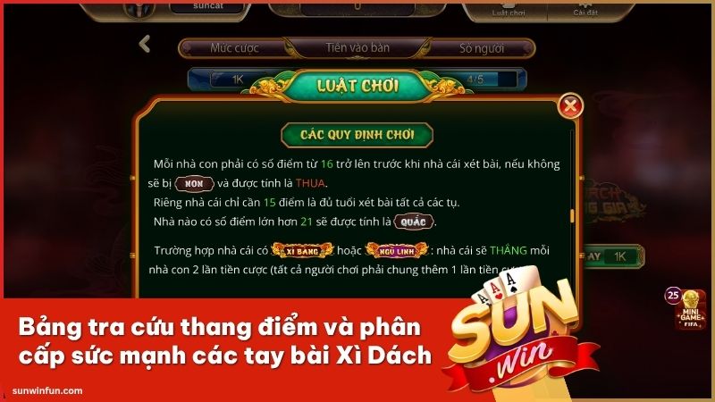 Nghệ thuật dừng bài ở mốc điểm non để đánh bại nhà cái Xì Dách