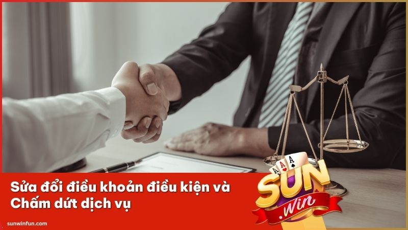 Hệ thống có quyền cập nhật các điều khoản dịch vụ định kỳ