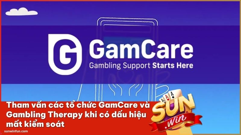 Các tổ chức hỗ trợ tâm lý cho người chơi gặp rắc rối